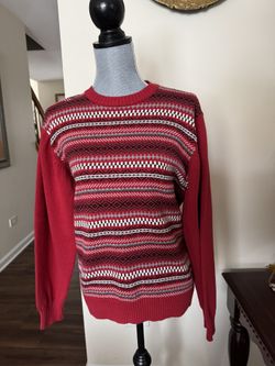 100% Cotton Ladies Sweater Size Large