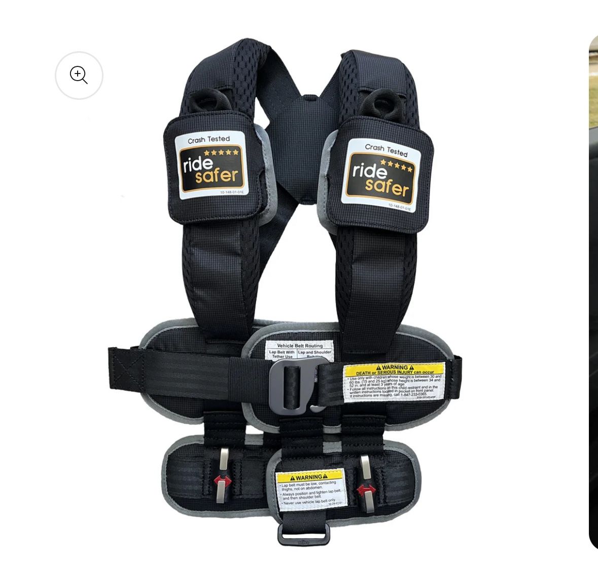 Two Ridesafer Lightweight Car Seat Replacement