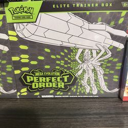 Pokémon Perfect order ETB BOX  - 1 box for $110, 2 for $200