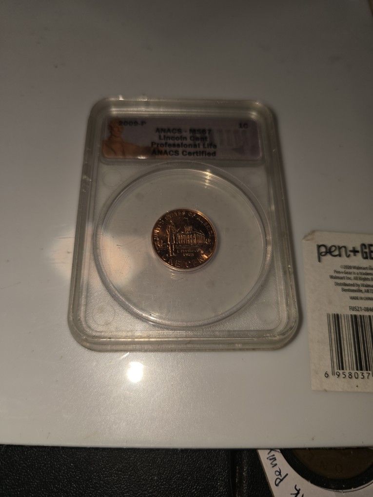 ANACS -MS67 LINCOLN CENT