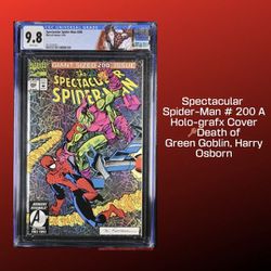 Spectacular Spider-Man, Vol. 1 #200 A CGC 9.8 Custom Label