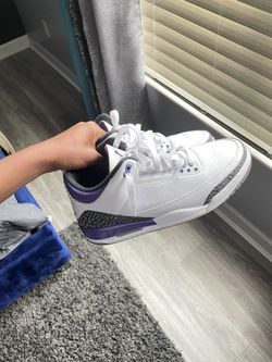 Jordan 3 Purple Irish