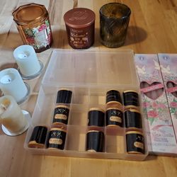 Huge Lot Of Assorted Candles