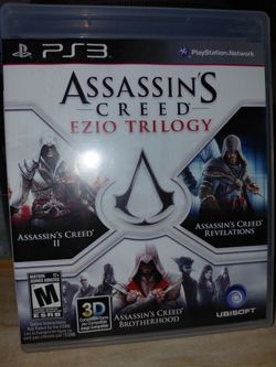 Assassin's Creed Ezio Trilogy PS3 with case