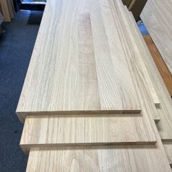 10 Pieces Of Red Oak RetroCraft treads 5/8”x11 1/2”x36”