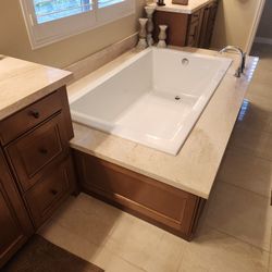 Hydro Systems Lacey 72"x40" Drop-In Soaking Tub (Model LAC7240ATO)
