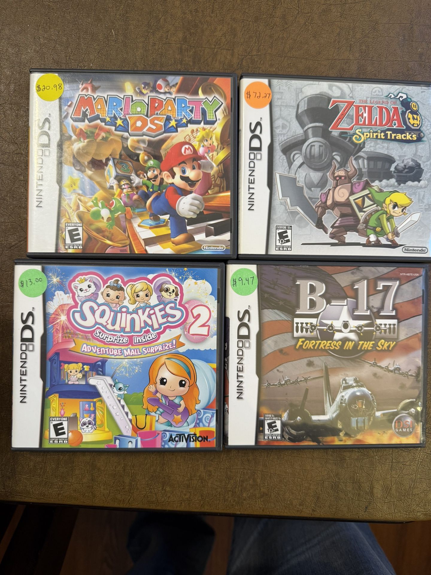 nintendo ds games