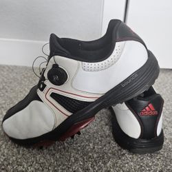 Adidas 360 Traxion BOA Golf Shoes - Great Condition - Size 9.5 Mens