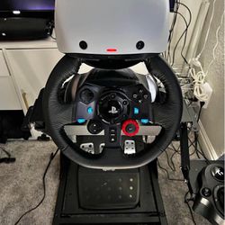 PS5 VR2 and G29 with stand and shifter with box!