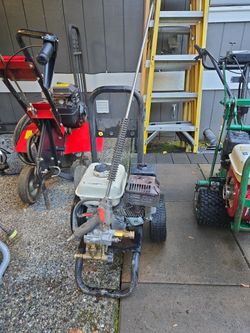 Small Pressure Wash With A Honda GX200