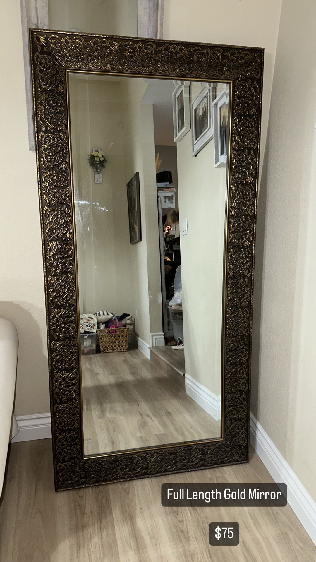 Gold Full Length Mirror