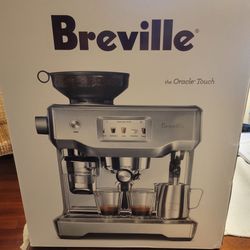 Breville Oracle Touch Espresso Coffee Machine - Brushed Stainless (SEALED)