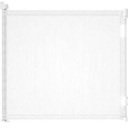 White Retractable Baby Gate