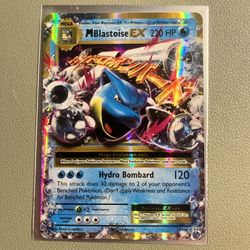 M Blastoise EX Pokemon 