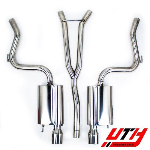 Ford Mustang 2.3L EcoBoost (S550) 2015-2023 Dual Cat-Back Exhaust(w/o Active Exhaust)