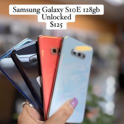 Unlocked Samsung Galaxy S10e 128gb 