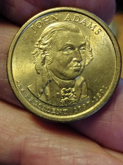 2007D John Adams dollar