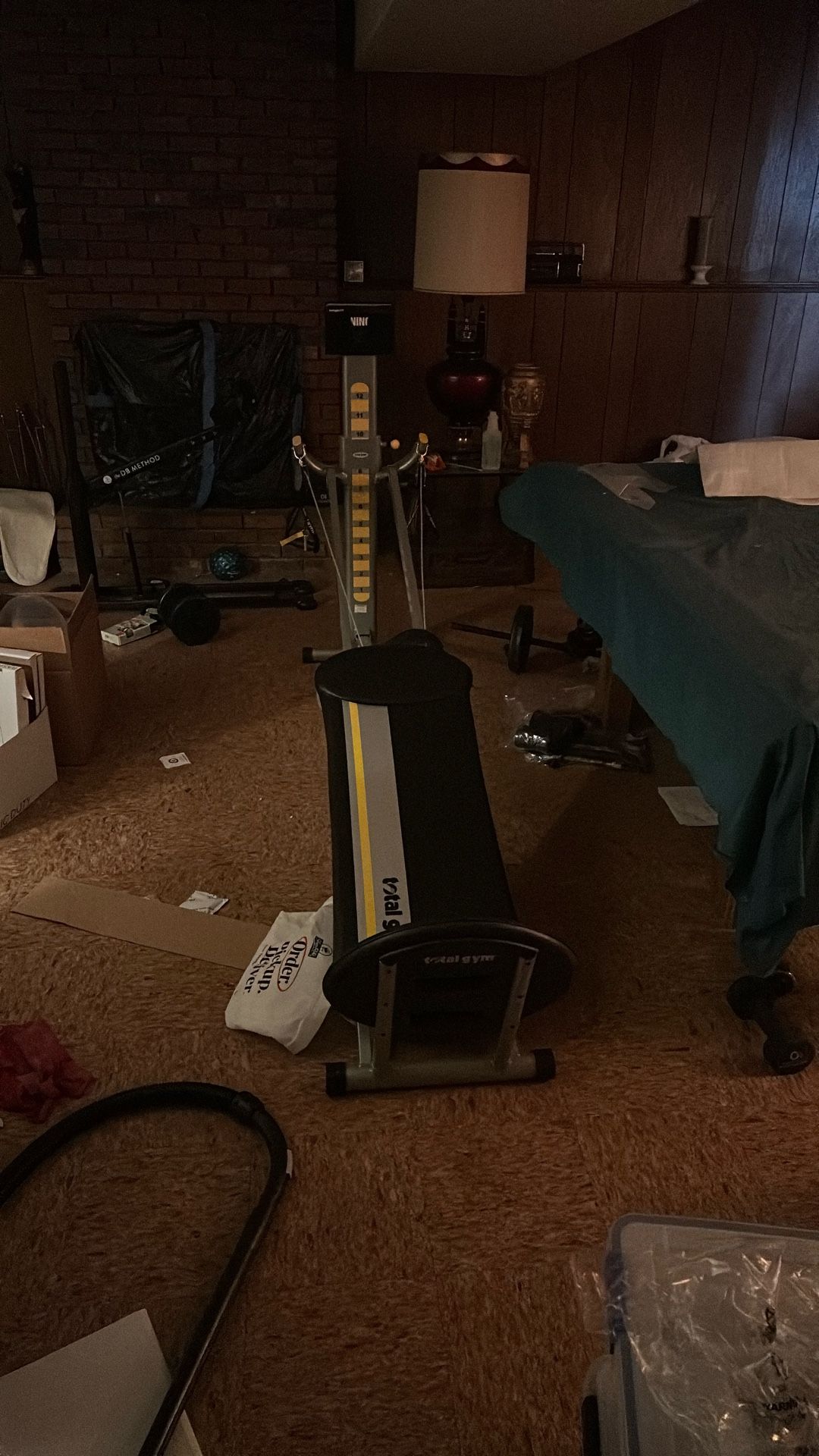 Total Gym and accessories