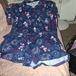 Ladies 2 Piece Short Pjs  Size L 12/14 $3