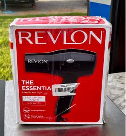 Revlon Essential Compact Hair Dryer 1875W Ultra Lightweight Precise Styling