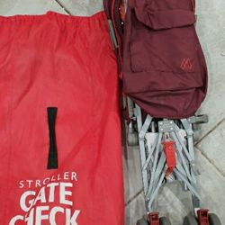 Gate Check Stoller and Bag