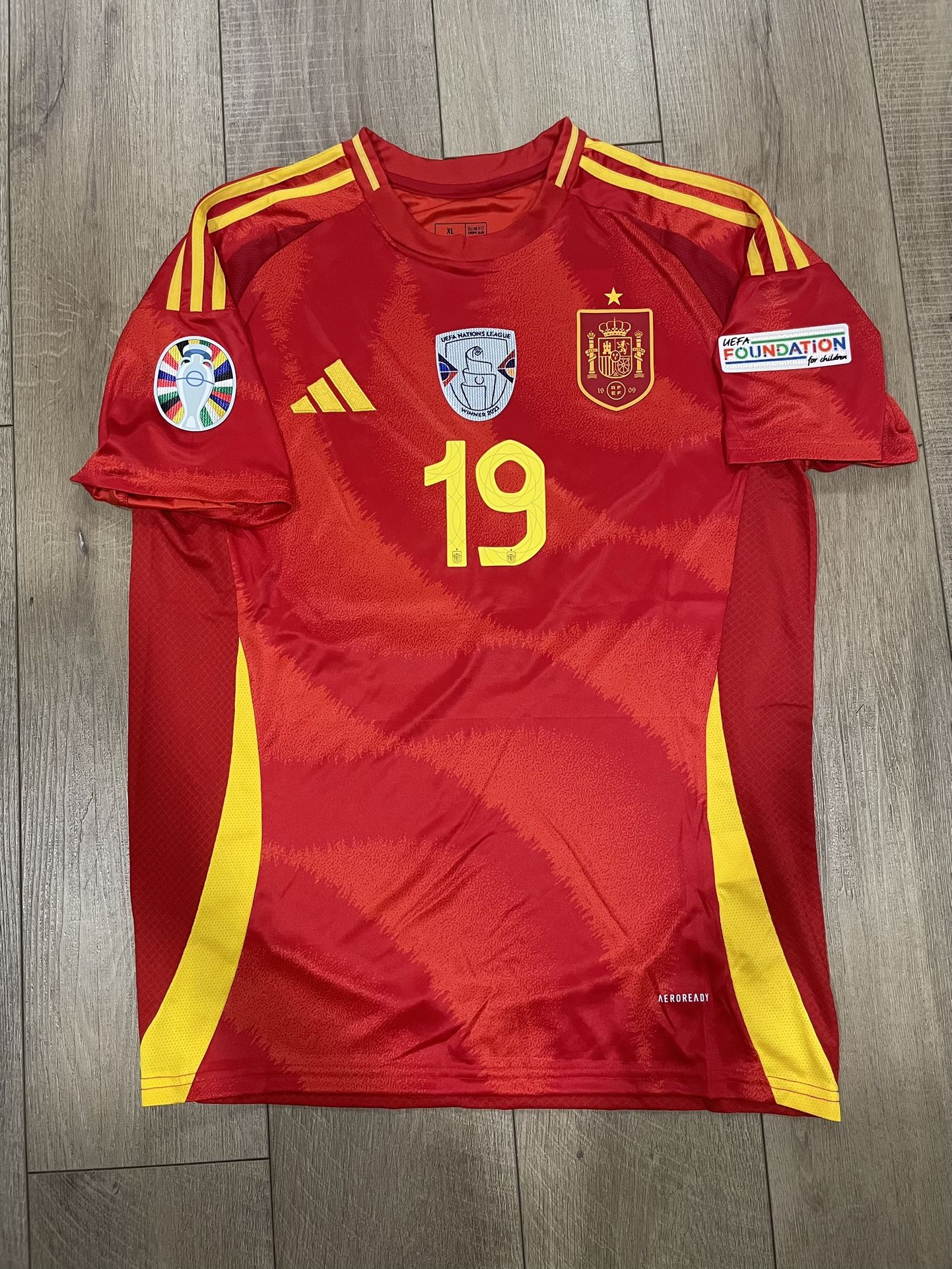 Spain Yamal Euro Jersey