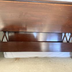 Free Full Sized Sleigh Bed And Mattress Set
