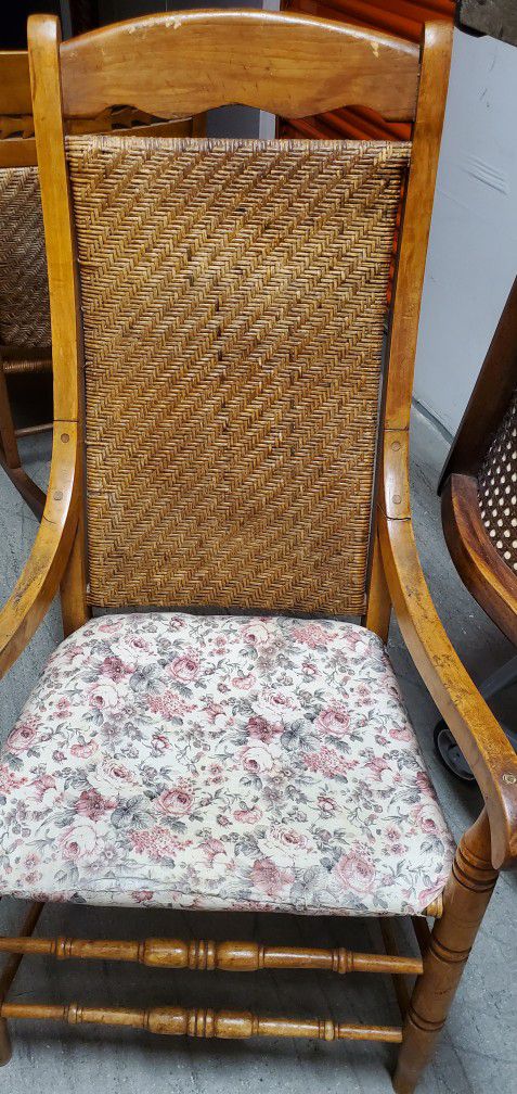 Very Old Antique Wicker Chair