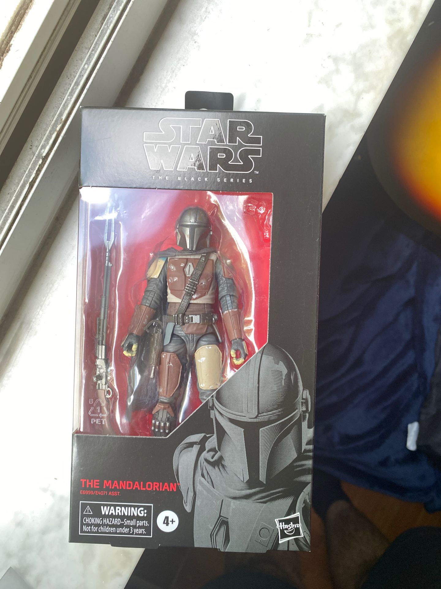 Star Wars Black Series Mandalorian. Used. box in excellent condition.