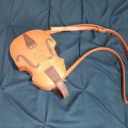 Cute Violin Crossbody Purse