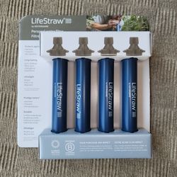 Lifestraw water filter emergency