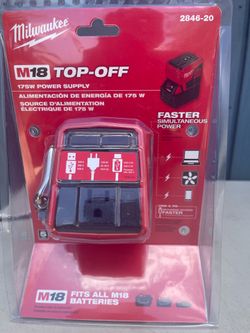 MILWAUKEE M18  175 POWER. SUPPLY #2846-20 {{{ tool only)))
