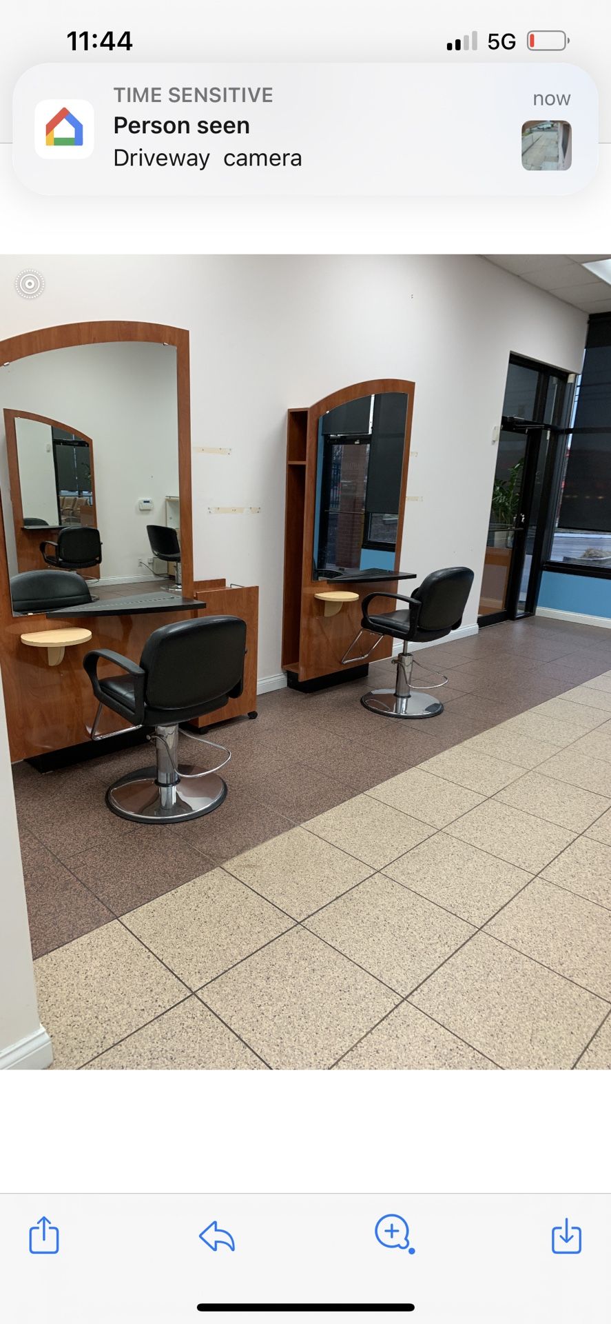 Hair salon