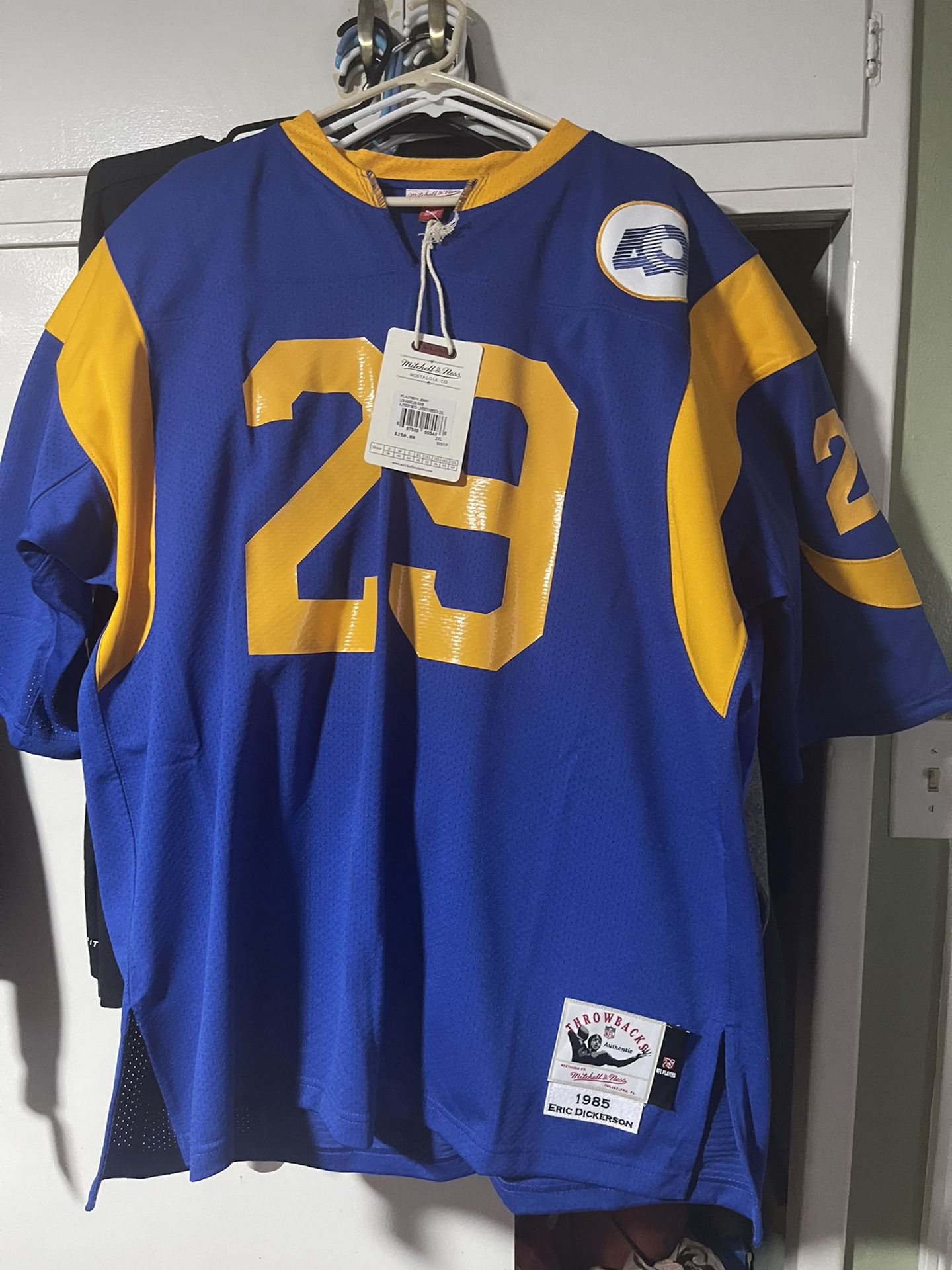 Rams Eric Dickerson Authentic Mitchell And Ness Jersey Size 52 xxl for Sale  in Whittier, CA - OfferUp