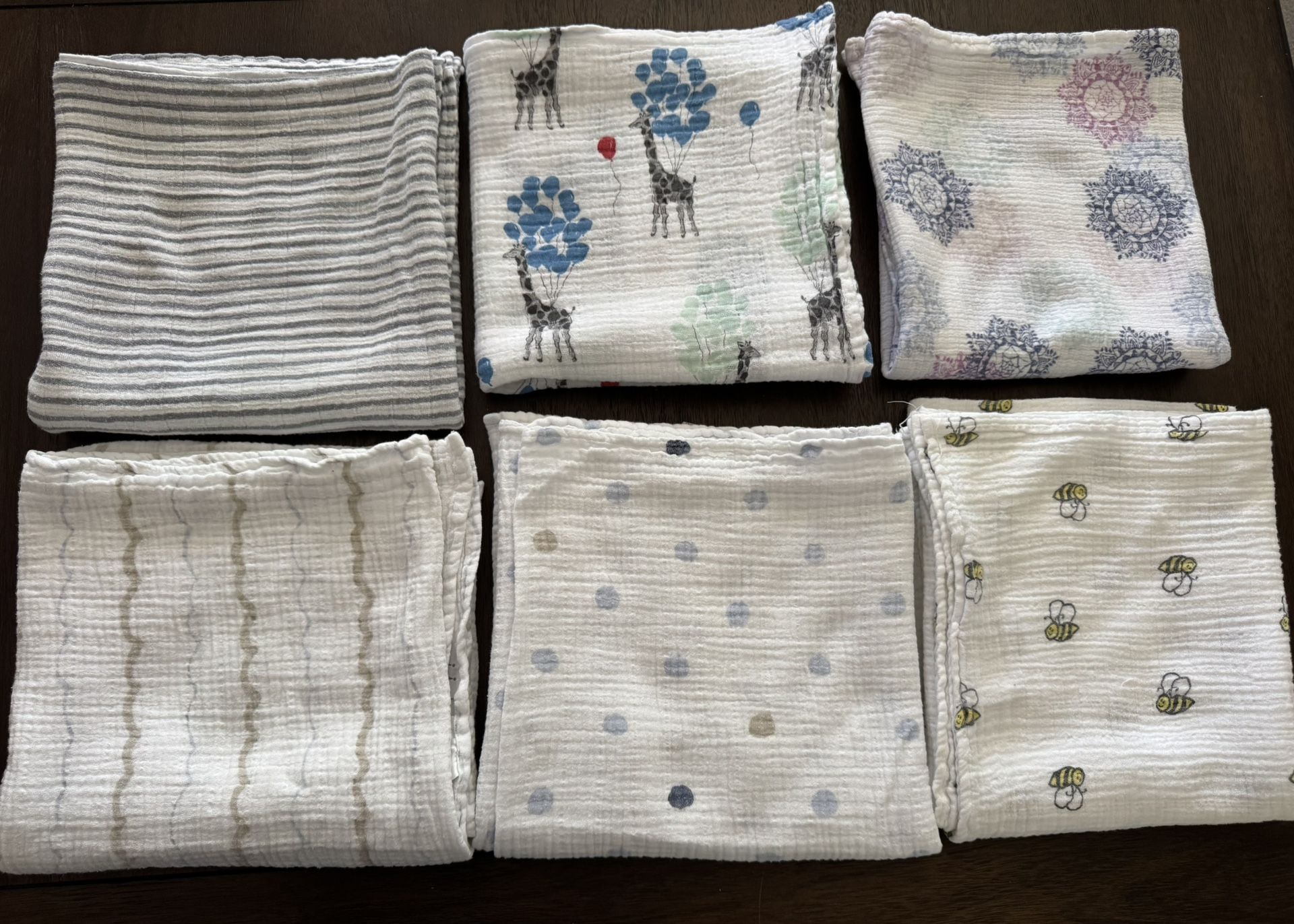 6 aden + anais Baby Swaddle Blankets