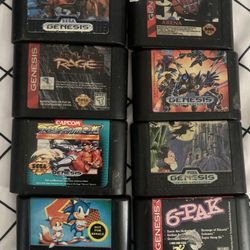 SEGA Genesis Games For Sale 80$