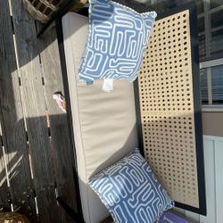 Outside Bench And Pillows