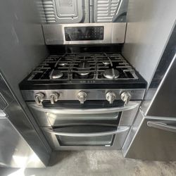 LG DOUBLE OVEN STOVE