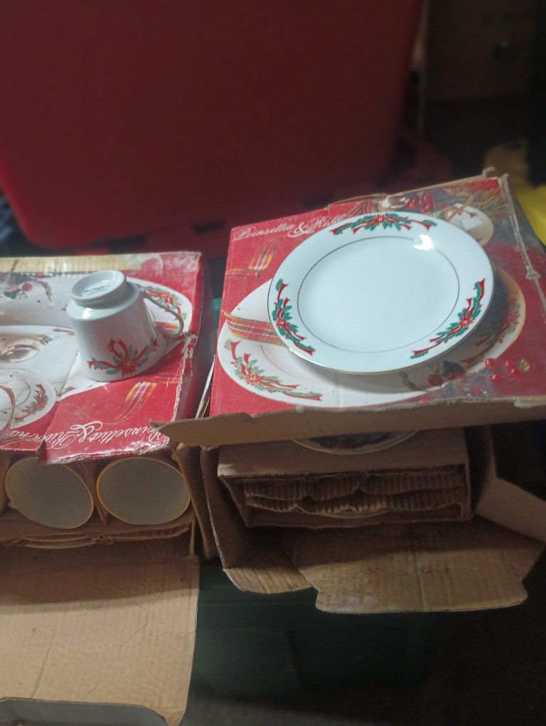 Fine China Plates And Cups 