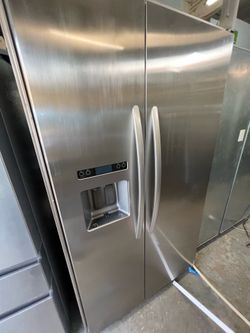 KitchenAid built-in refrigerator side-by-side 42”