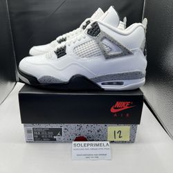 Jordan 4 Retro White Cement (2025)