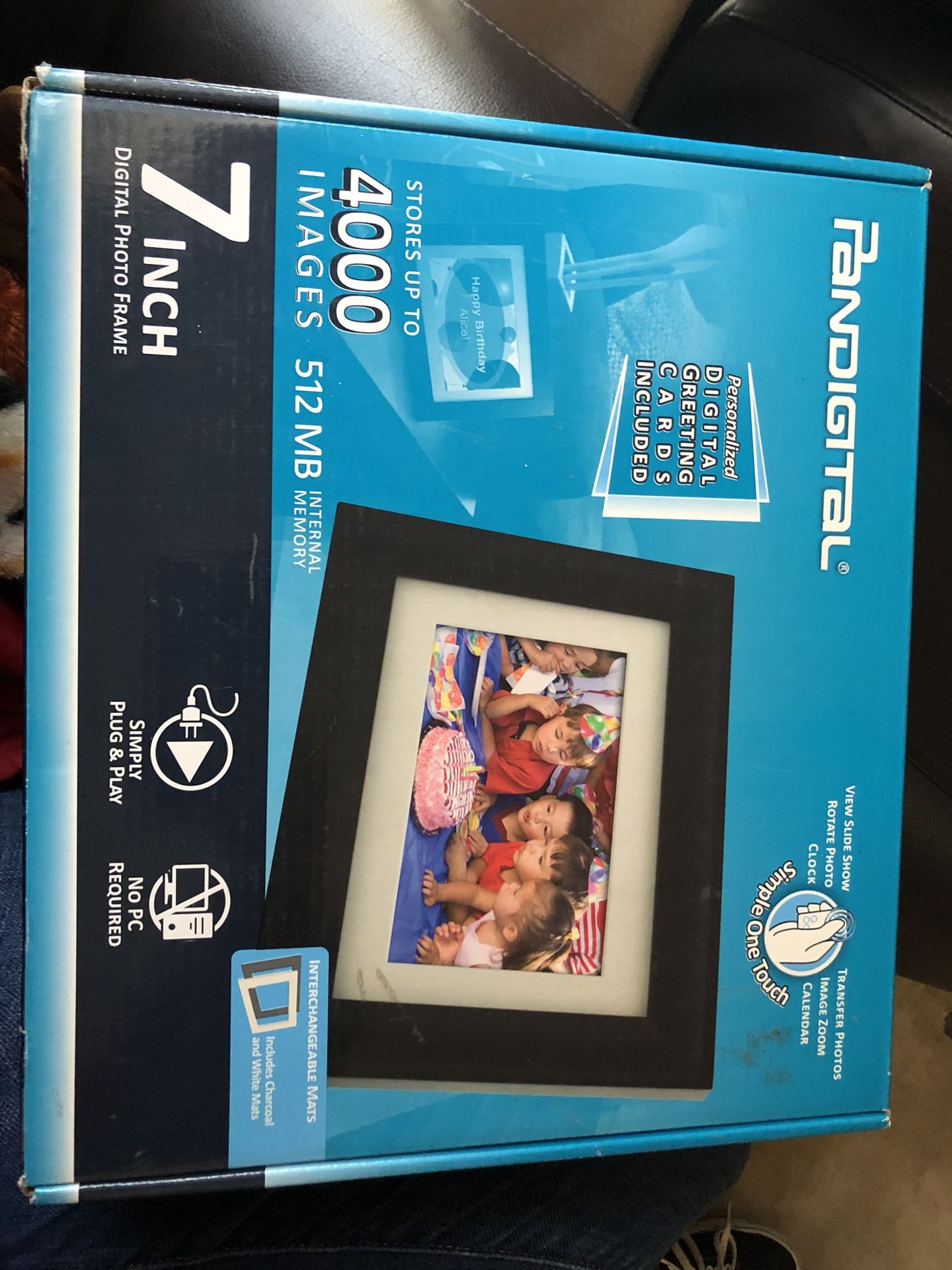 Pandigital, 7-inch Digital Photo Frame