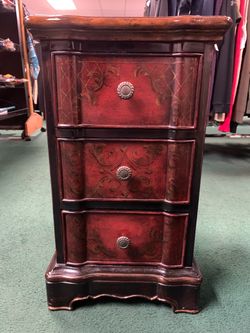 3-Drawer Side Table
