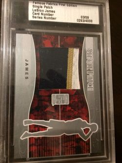 LEBRON PATCH CARD