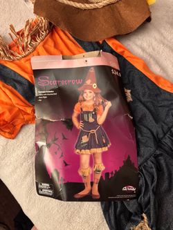 Girl’s Scarecrow Halloween Costume