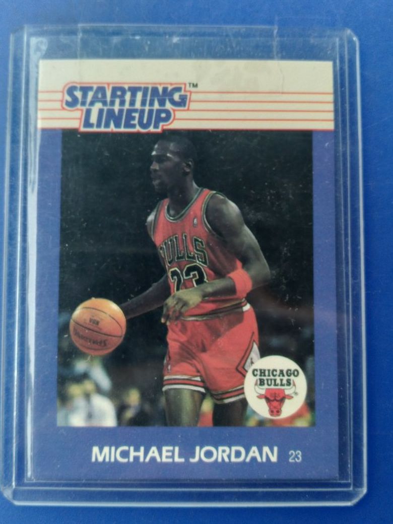 rare michael jordan rookie card 1988 Starting Line Up Card $700 Pick Up $750 Shipped Through Cash App Or Pay Pal SERIOUS BUYERS ONLY!!! for Sale in Pomona, CA Charitybuzz: Michael Jordan Upper Deck