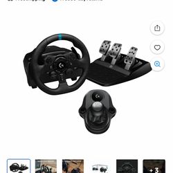 Logitech racing bundle and vr quest 2 bundle
