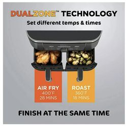 Ninja - Foodi 6-in-1 8-qt. 2-Basket Air Fryer with DualZone Technology for  Sale in Riverside, CA - OfferUp