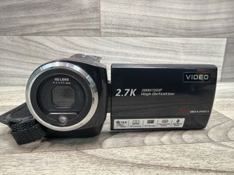2.7K 50.0MP High Definition Digital Video Camcorder Black (A1D031514)