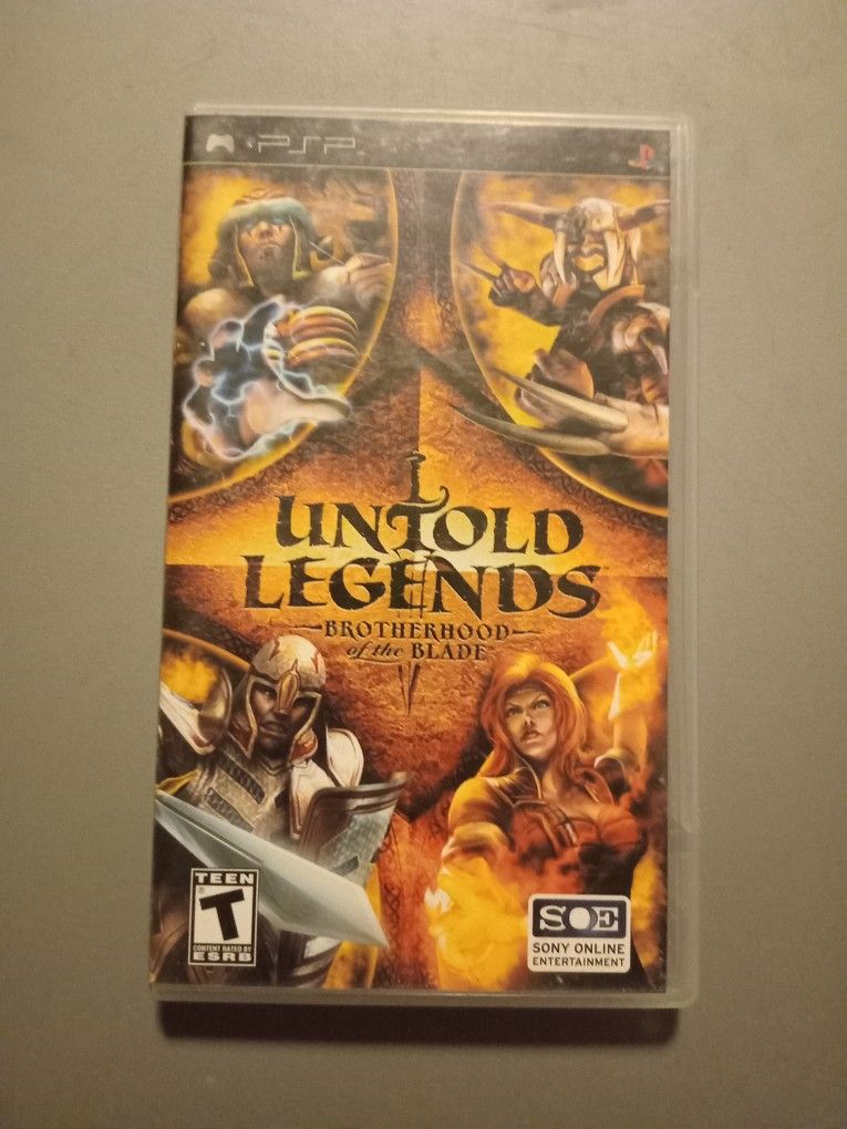 Untold Legends PSP